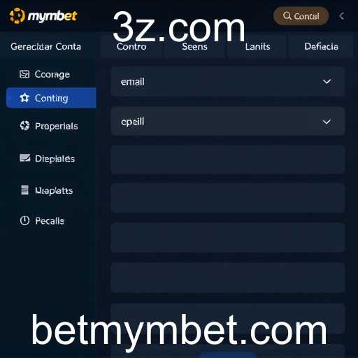 A Importância da Categoria 'Gerenciar Conta' no Site Mymbet